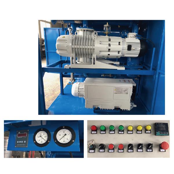 雙級真空濾油機細節